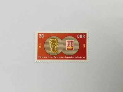 Лот: 23314150. Фото: 1. 25-летие ОСНП и ВФП. Медаль Фрица... Марки