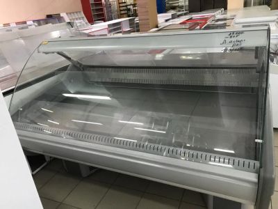 Лот: 10891709. Фото: 1. Холодильные витрины б/у Айсберг... Холодильное