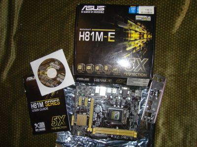 Лот: 6638609. Фото: 1. ASUS H81M-E. Материнские платы
