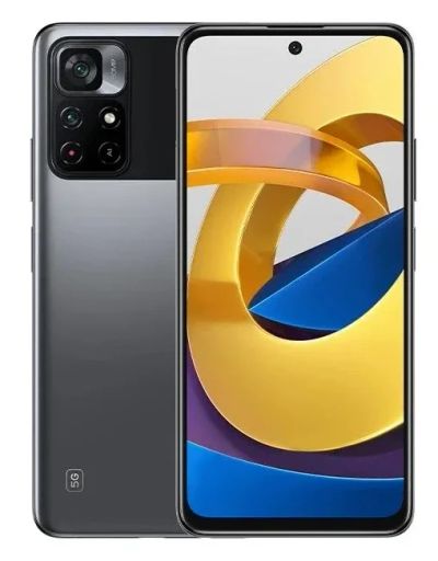 Лот: 18445707. Фото: 1. Xiaomi Poco M4 Pro 4/64 ГБ, черный. Смартфоны