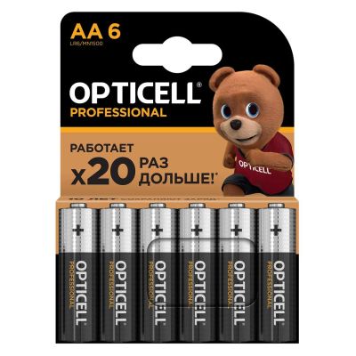 Лот: 25257219. Фото: 1. Батарейки Opticell Professional... Батарейки, аккумуляторы, элементы питания