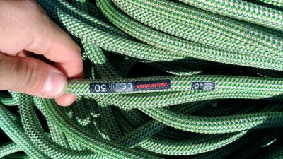 Лот: 9694278. Фото: 1. Верёвка динамика mammut 10.0 galaxy... Альпинизм и скалолазание