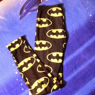 Лот: 6880096. Фото: 1. Леггинсы "Batman". Брюки, шорты