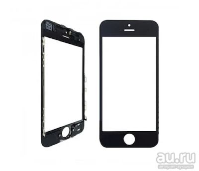 Лот: 13872942. Фото: 1. Стекло дисплейное iPhone 5S... Дисплеи, дисплейные модули, тачскрины