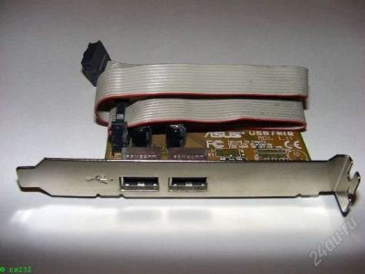 Лот: 90435. Фото: 1. Планка 2хUSB. Платы расширения, контроллеры, доп. порты