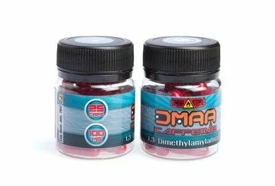 Лот: 13139112. Фото: 1. DMAA + Caffeine 10 капсул от D... Спортивное питание, витамины