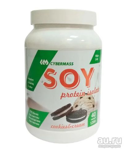 Лот: 13702580. Фото: 1. Soy Protein от Cybermass 1200гр... Спортивное питание, витамины