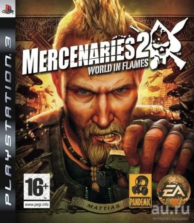 Лот: 13386484. Фото: 1. Mercenaries 2: World in Flames... Игры для консолей