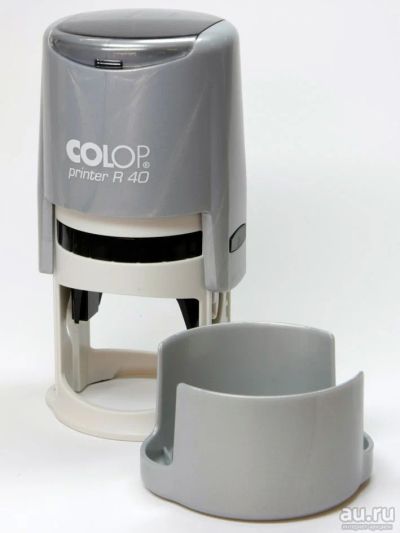 Лот: 13989396. Фото: 1. Colop printer R40 (d 42 мм, серебро... Печати, штампы, оснастки