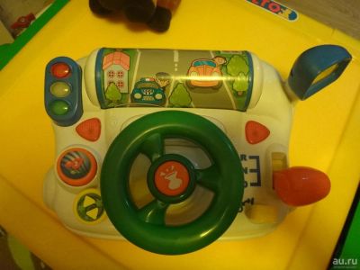 Лот: 8084780. Фото: 1. игрушка Руль. Музыкальные