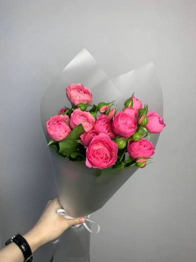 Лот: 25524345. Фото: 1. 3. Букет-комплимент из кустовых... Свежие цветы