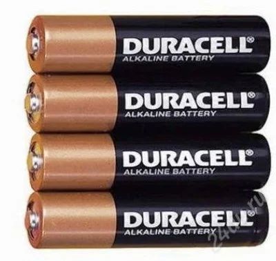 Лот: 2954339. Фото: 1. Элемент питания DURAceLL AАА LR03... Батарейки, аккумуляторы, элементы питания