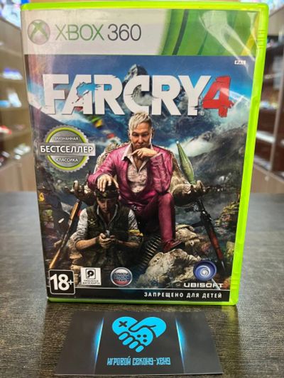 Лот: 16291939. Фото: 1. Far Cry 4. Лицензионный диск для... Игры для консолей