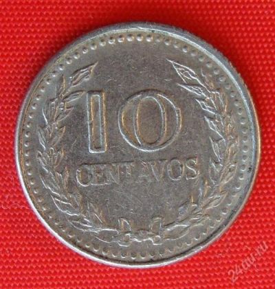 Лот: 1577564. Фото: 1. (№375-2/LF) 10 сентаво 1978 (Колумбия... Америка
