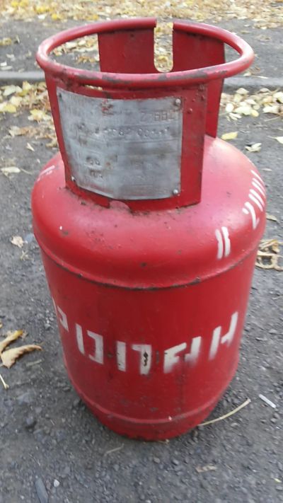 Лот: 6269654. Фото: 1. Газовый балон. Баллоны, газ в баллонах