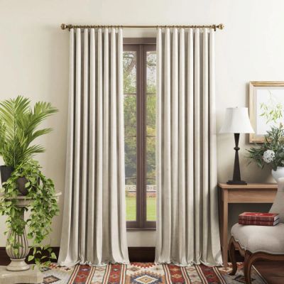 Лот: 25042501. Фото: 1. Портьера Askona Home Palermo айвори. Шторы, тюль