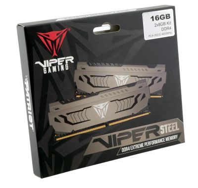 Лот: 20108827. Фото: 1. Patriot Viper Steel PVS416G440C9K... Оперативная память
