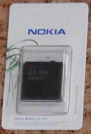 Лот: 756591. Фото: 1. Аккумулятор. Nokia BP-6M совместимость... Аккумуляторы