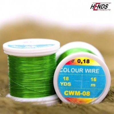 Лот: 20945375. Фото: 1. Проволока HENDS Colour Wire (21... Леска, блесны, крючки, мормышки