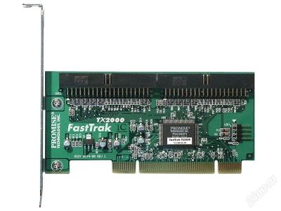 Лот: 1961340. Фото: 1. Promise Fasttrak TX2000. Платы расширения, контроллеры, доп. порты