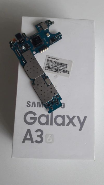 Лот: 9551566. Фото: 1. Samsung Galaxy A3 2016 плата. Микросхемы и платы