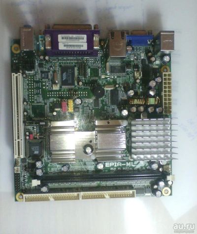 Лот: 13402732. Фото: 1. Материнская плата VIA EPIA-ML6000EAG... Комплекты запчастей