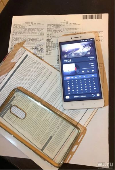 Лот: 11431573. Фото: 1. Xiaomi redmi Note 4 32gb gold. Смартфоны