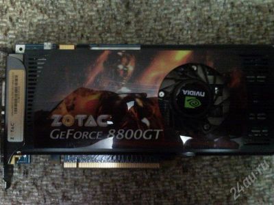 Лот: 677599. Фото: 1. NVIDIA GeForce® 8800GT. Видеокарты