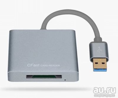 Лот: 10146429. Фото: 1. Картридер CFast 2.0 USB 3.0. Картридеры