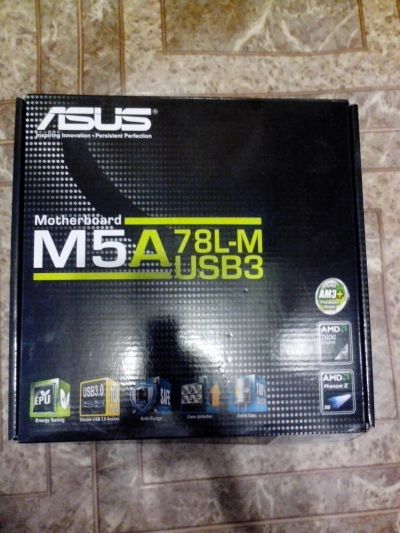 Лот: 4815809. Фото: 1. ASUS M5A78L-M/USB3. Материнские платы
