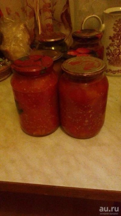 Лот: 9299882. Фото: 1. помидоры в собственном соку домашние... Домашние заготовки