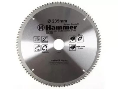 Лот: 19802372. Фото: 1. Диск пильный по алюминию Hammer... Разное