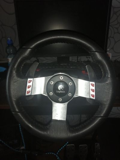 Лот: 16089288. Фото: 1. Logitech G27. Рули, джойстики