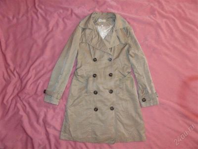 Лот: 2116837. Фото: 1. Плащ осенний бежевый MaxMara. Верхняя одежда