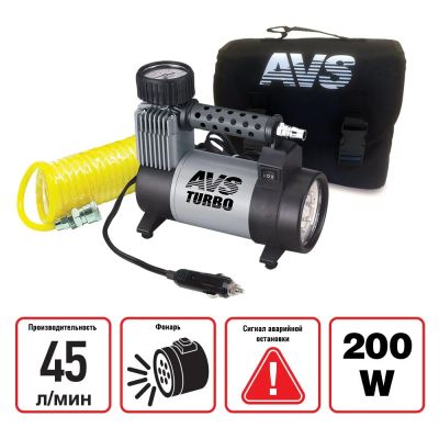 Лот: 15709599. Фото: 1. AVS KS450L Компрессор автомобильный... Компрессоры автомобильные, шинные насосы