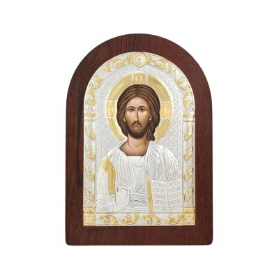 Лот: 23894206. Фото: 1. Икона Спаситель 6х8 см. Другое (ювелирные изделия, бижутерия, часы)
