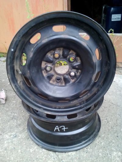 Лот: 7998935. Фото: 1. Штамповки r14 5*100. Диски