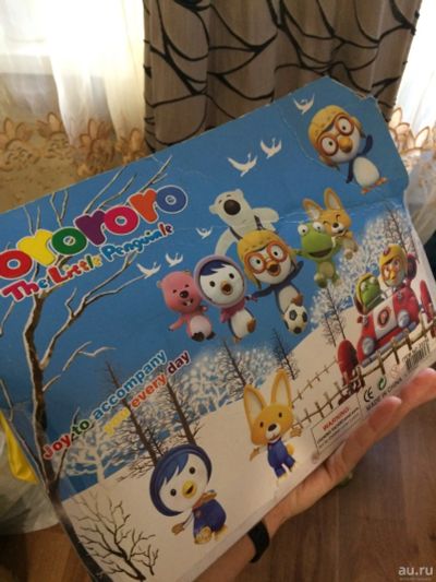 Лот: 13214252. Фото: 1. игрушки пингвиненок пороро Pororo. Конструкторы