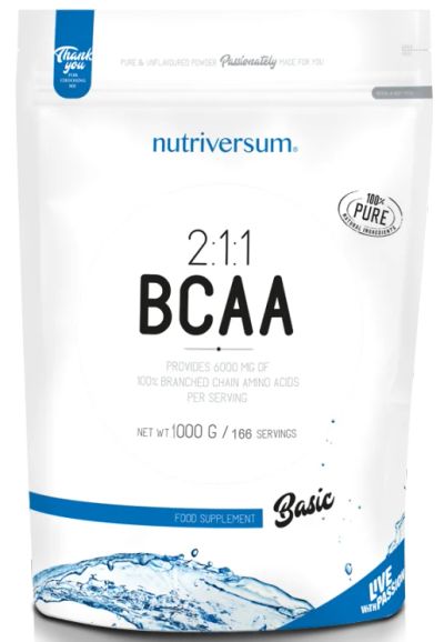 Лот: 18820127. Фото: 1. Nutriversum Pro BCAA 2:1:1 Unflavoured... Спортивное питание, витамины
