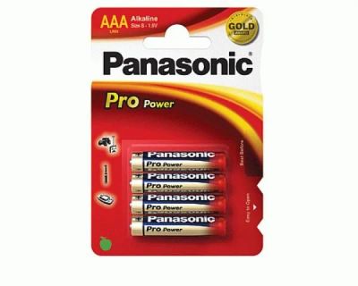 Лот: 7289788. Фото: 1. Батарейка LR03 Panasonic Alkaline... Батарейки, аккумуляторы, элементы питания