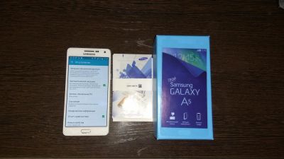 Лот: 10242780. Фото: 1. Samsung SM-A500F Galaxy A5 (2015... Смартфоны