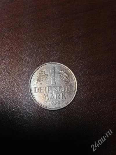 Лот: 2384163. Фото: 1. Монета 1 DEUTSCHE MARK 1980года. Германия и Австрия