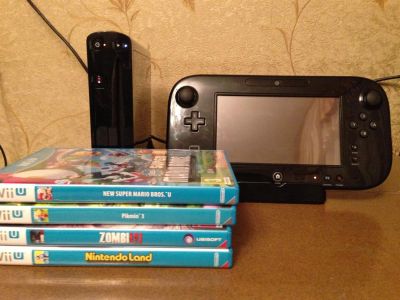 Лот: 3461958. Фото: 1. Nintendo Wii U Premium + Игры. Игровые приставки, консоли