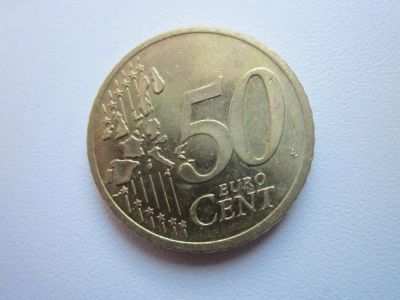 Лот: 11208312. Фото: 1. германия 50 евроцент 2002г мон... Германия и Австрия