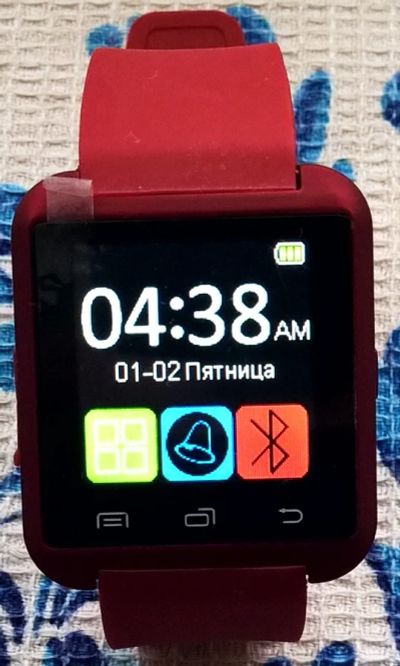 Лот: 8819892. Фото: 1. Smart Watch U8 / Смарт часы, Бордовые... Смарт-часы, фитнес-браслеты, аксессуары