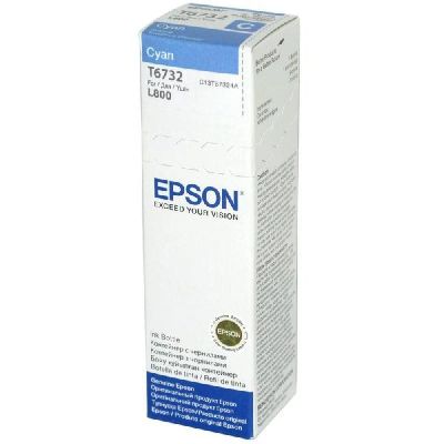 Лот: 15750723. Фото: 1. Чернила Epson T6732 для L800 70ml... Картриджи, расходные материалы