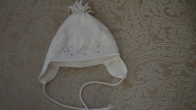 Лот: 5529837. Фото: 1. шапочка для девочки весна-осень. Головные уборы