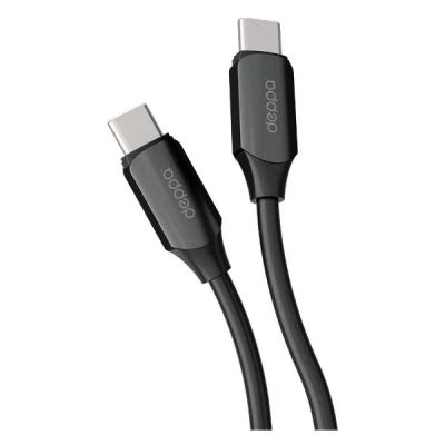 Лот: 24506528. Фото: 1. Кабель Deppa Silk, USB-С/USB-С... Дата-кабели, переходники