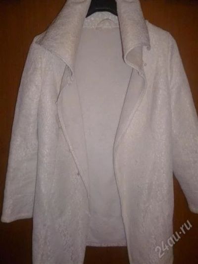 Лот: 2343610. Фото: 1. пальто белое. Верхняя одежда