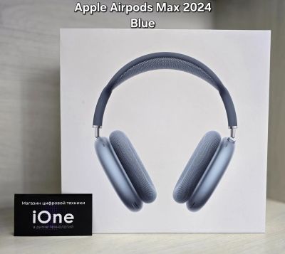 Лот: 25093263. Фото: 1. Apple AirPods Max 2024 Blue Type-C... Наушники, гарнитуры